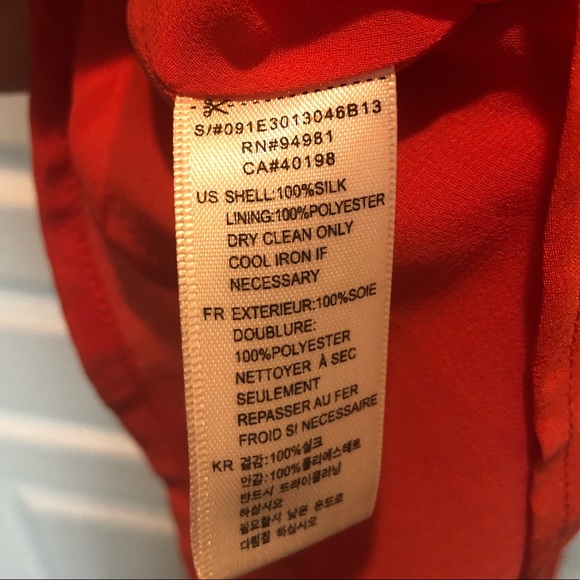 Coral 100% Silk Tank - Picture 4 of 4